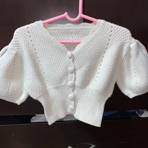 Sundays Cute Knit Crop Top *Ships Today*